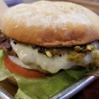 Grassburger - Green Chile Jackburger - Burgers Near Me - Albuquerque, New Mexico