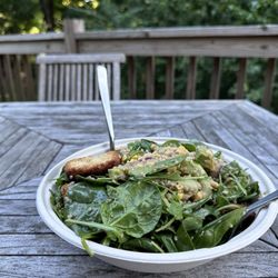 Butterhead Salad Company - The salad on my deck.