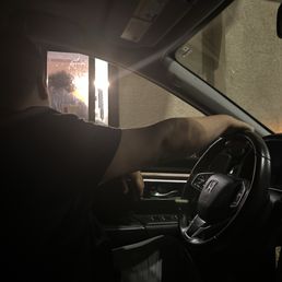 Drive thru for late night eats Drive thru for late night eats