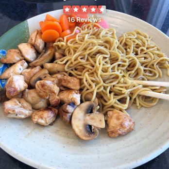 Tokyo Express - Yummm chicken hibachi with noodles! - Sushi Bars Near Me - Commerce, Texas