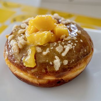 Sidecar Doughnuts & Coffee - Mango sticky rice - Donuts Near Me - Pasadena, California Sidecar Doughnuts & Coffee - Mango sticky rice - Donuts Near Me - Pasadena, California