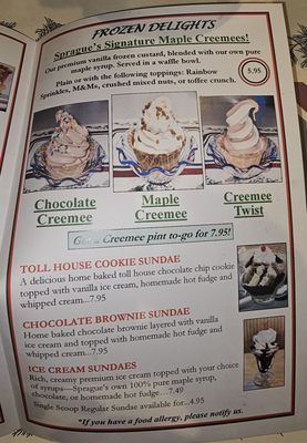 Menu photo 2 Sprague's Maple Farms Portville, NY