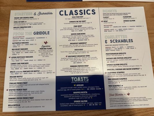 Menu photo 1 Toast Montclair, NJ Menu photo 1 Toast Montclair, NJ