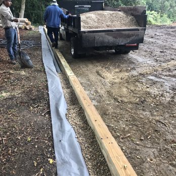 SAR Landscaping Contractors - Putting in French drain - Gardeners Near Me - Elgin, Illinois