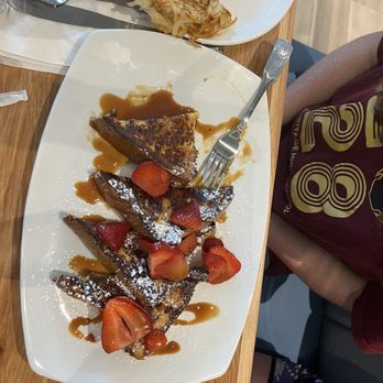 Broken Yolk Cafe - Nutella French toast - Breakfast & Brunch Near Me - McKinney, Texas