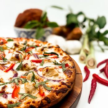 Thai Curry Pizza - Pizza Near Me - Pasadena, California Thai Curry Pizza - Pizza Near Me - Pasadena, California