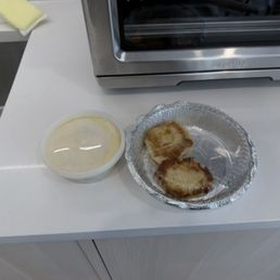 The 1 biscuit cut in half they sent and charged me $25.00 for! The 1 biscuit cut in half they sent and charged me $25.00 for!