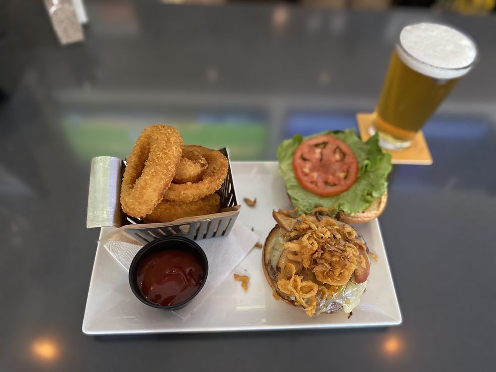 Food from Ithaca Ale House