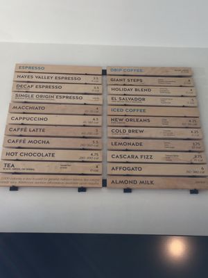 Menu photo 3 Blue Bottle Coffee - Beverly Grove Los Angeles, CA