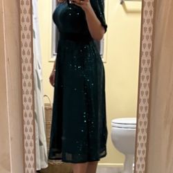 Hemmed gown
