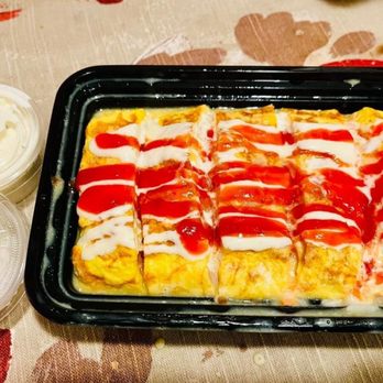 Geeko Chicken - Rolled omelette with spam and mozzarella - Chicken Wings Near Me - Signal Hill, California Geeko Chicken - Rolled omelette with spam and mozzarella - Chicken Wings Near Me - Signal Hill, California