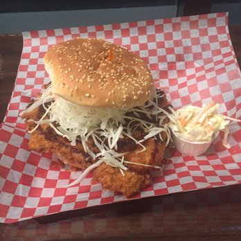 Fat Ninja Bite - Don Katsu Burger - Japanese Near Me - Toronto, Ontario Fat Ninja Bite - Don Katsu Burger - Japanese Near Me - Toronto, Ontario