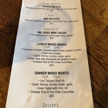 Aloha Mixed Plate - Dinner special menu - Hawaiian Near Me - Lahaina, Hawaii