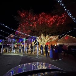 Christmas Lights at Chinati Court