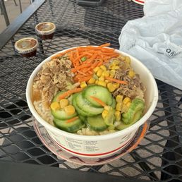 Sukiyaki Beef Bowl (3 scoops) (Served Hot) Sukiyaki Beef Bowl (3 scoops) (Served Hot)