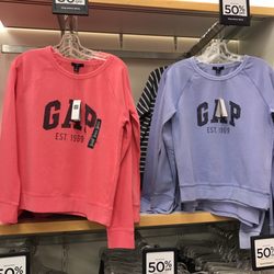 Gap Factory - 50% off on GAP sweatshirts