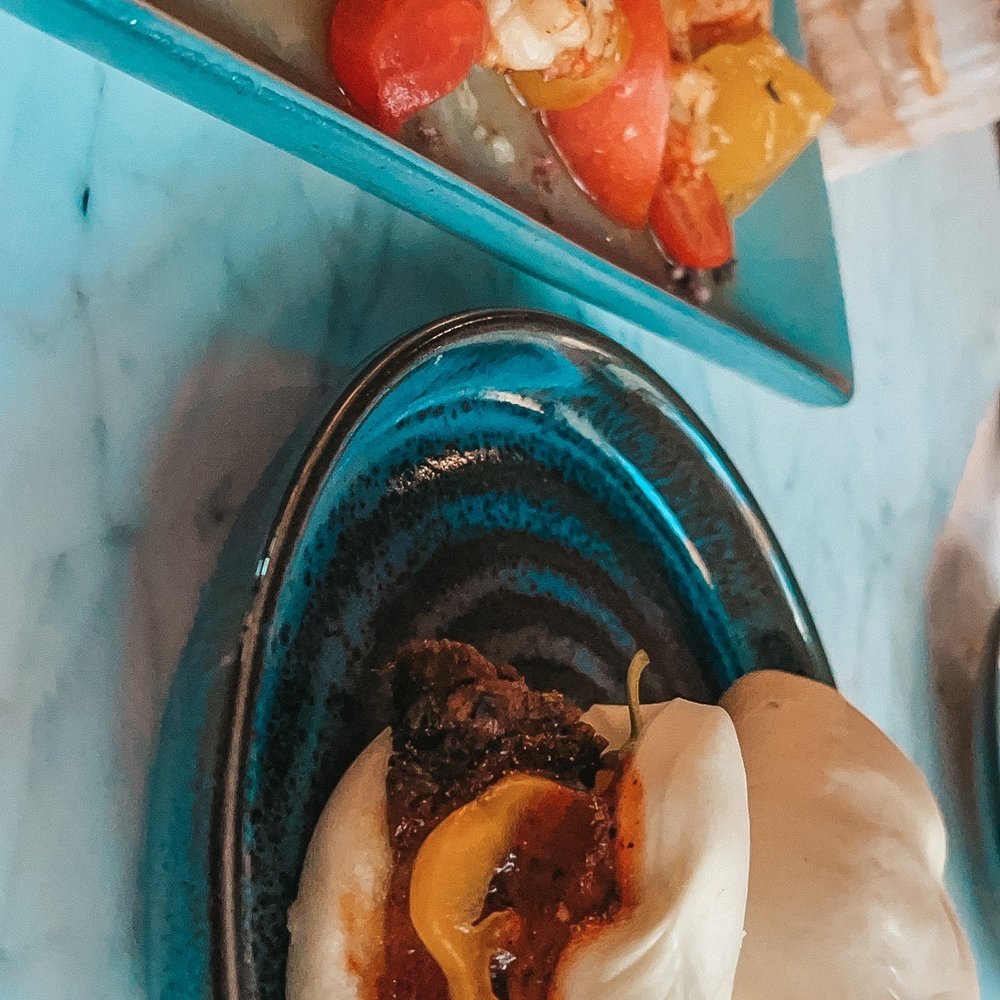 Catbird - Beef bao buns and watermelon shrimp salad - Tapas/Small Plates Near Me - Dallas, Texas Catbird - Beef bao buns and watermelon shrimp salad - Tapas/Small Plates Near Me - Dallas, Texas