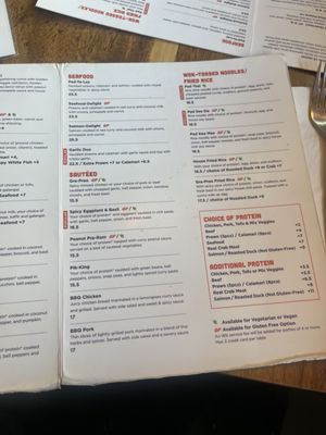 Menu photo 4 Ben Thai Cafe San Francisco, CA