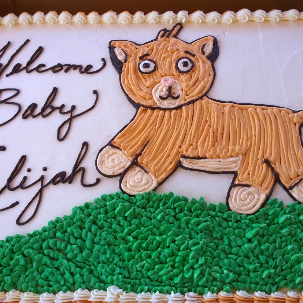 Baptista Baking - Beautiful Baby Shower Cake - Bakeries Near Me - Castro Valley, California