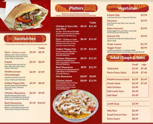 Menu photo 6 Chic-N-Gyro Altamonte Springs, FL