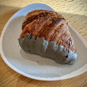 Nana's Green Tea - Black sesame croissant - Desserts Near Me - Bellevue, Washington Nana's Green Tea - Black sesame croissant - Desserts Near Me - Bellevue, Washington