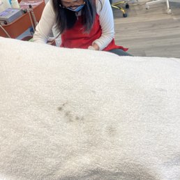 The towel I was given
