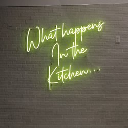 The Pita Kitchen - Cool signage inside