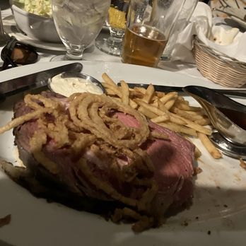 Burbank Smokehouse - Full prime rib sandwich, open face - Steakhouses Near Me - Burbank, California Burbank Smokehouse - Full prime rib sandwich, open face - Steakhouses Near Me - Burbank, California