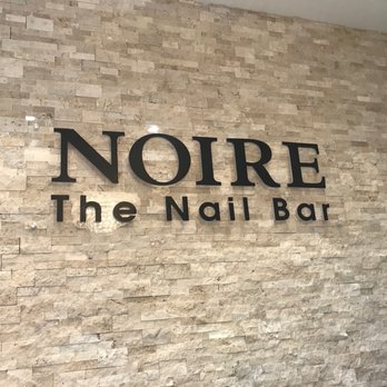 Noire The Nail Bar - Front door sign - Waxing Near Me - Gainesville, Florida