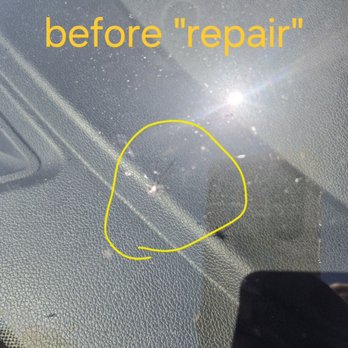 Fast Glass - Small nickel sized starburst chip before the 3 min it took their guy... - Auto Glass Services Near Me - Sparks, Nevada