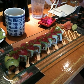 Harumi Sushi - New favorite roll... GRINCH ROLL! :) - Sushi Bars Near Me - Seaside, California