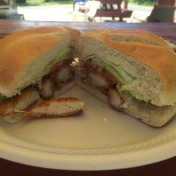 Mickey's Oasis Grill & BBQ - Chicken cutlet on a roll - fresh, crispy, hot, great roll! - Food Trucks Near Me - Scarsdale, New York Mickey's Oasis Grill & BBQ - Chicken cutlet on a roll - fresh, crispy, hot, great roll! - Food Trucks Near Me - Scarsdale, New York