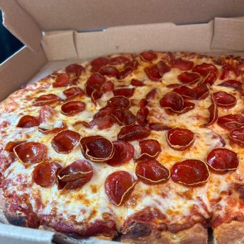 Stone Brother's Pizza - a pepperoni pizza in a box - Pizza Near Me - Utica, Ohio Stone Brother's Pizza - a pepperoni pizza in a box - Pizza Near Me - Utica, Ohio