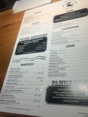 Menu photo 1 The Eagle Detroit Detroit, MI