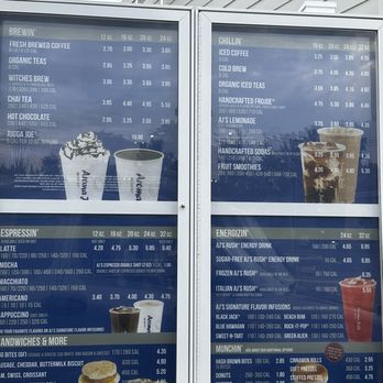 Aroma Joe's - Menu 8/14/23 - Coffee & Tea Near Me - Bristol, Connecticut