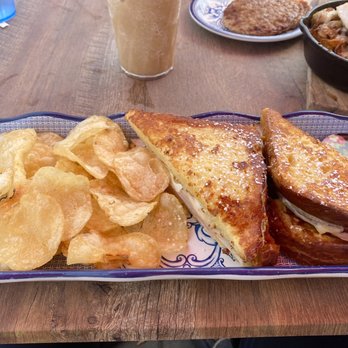 Clifton Cafe - Monte Cristo with kettle chips - Coffee & Tea Near Me - Clifton, Virginia Clifton Cafe - Monte Cristo with kettle chips - Coffee & Tea Near Me - Clifton, Virginia