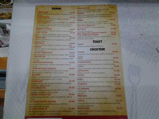 Menu photo 1 Morris Kebab Naples, NA