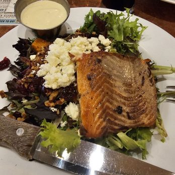 Carver Brewing Co. - Squash salad, added salmon - New American Near Me - Durango, Colorado Carver Brewing Co. - Squash salad, added salmon - New American Near Me - Durango, Colorado