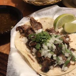 Pork street tacos w lime Pork street tacos w lime