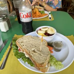 The Lunch Box - Chicken salad sandwich