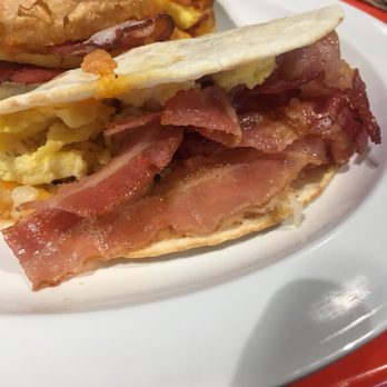 Schlotzsky's - Bacon, egg & cheese breakfast taco. - Delis Near Me - Evansville, Wyoming Schlotzsky's - Bacon, egg & cheese breakfast taco. - Delis Near Me - Evansville, Wyoming