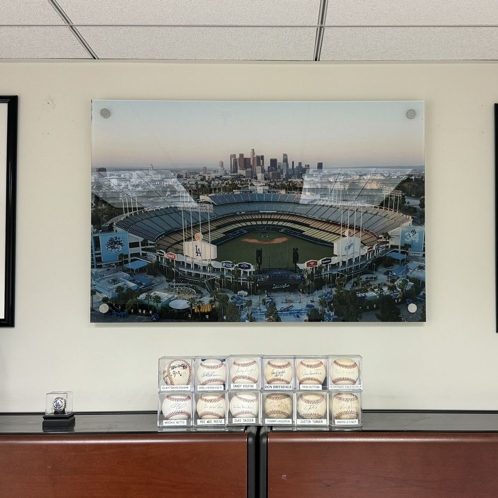 Plan B Print - 26x30 Acrylic Print (Dodgers Stadium) - Printing Services Near Me - Riverside, California Plan B Print - 26x30 Acrylic Print (Dodgers Stadium) - Printing Services Near Me - Riverside, California
