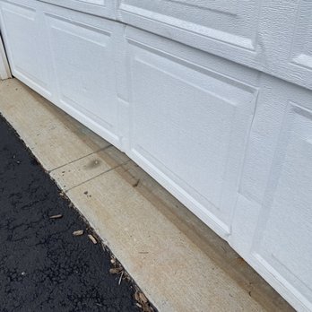 NSD - Damaged Garage Door from delivery driver back into it - Couriers & Delivery Services Near Me NSD - Damaged Garage Door from delivery driver back into it - Couriers & Delivery Services Near Me