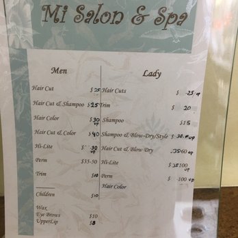Mi Salon And Spa - Pricing for hair cuts and waxing. - Hair Salons Near Me - Los Angeles, California Mi Salon And Spa - Pricing for hair cuts and waxing. - Hair Salons Near Me - Los Angeles, California