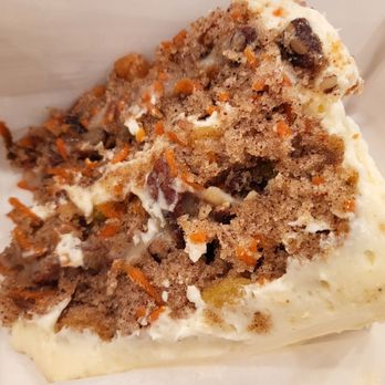 SusieCakes - Carrot cake slice ($7.95). My favorite! 5/22/2022 - Bakeries Near Me - Costa Mesa, California