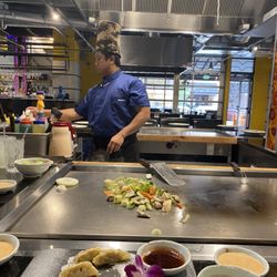 Mt Fuji Sushi & Hibachi - Our chef!