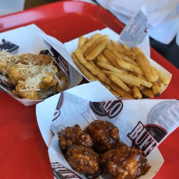 The Buffalo Spot - Garlic Parmesan  Honey BBQ  Cajun fries - Chicken Wings Near Me - Irvine, California