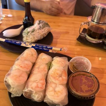 Sierra Noodle House - regular pork / shrimp spring rolls )  Not the Mimi spring rolls ;( - Vietnamese Near Me - Fontana, California