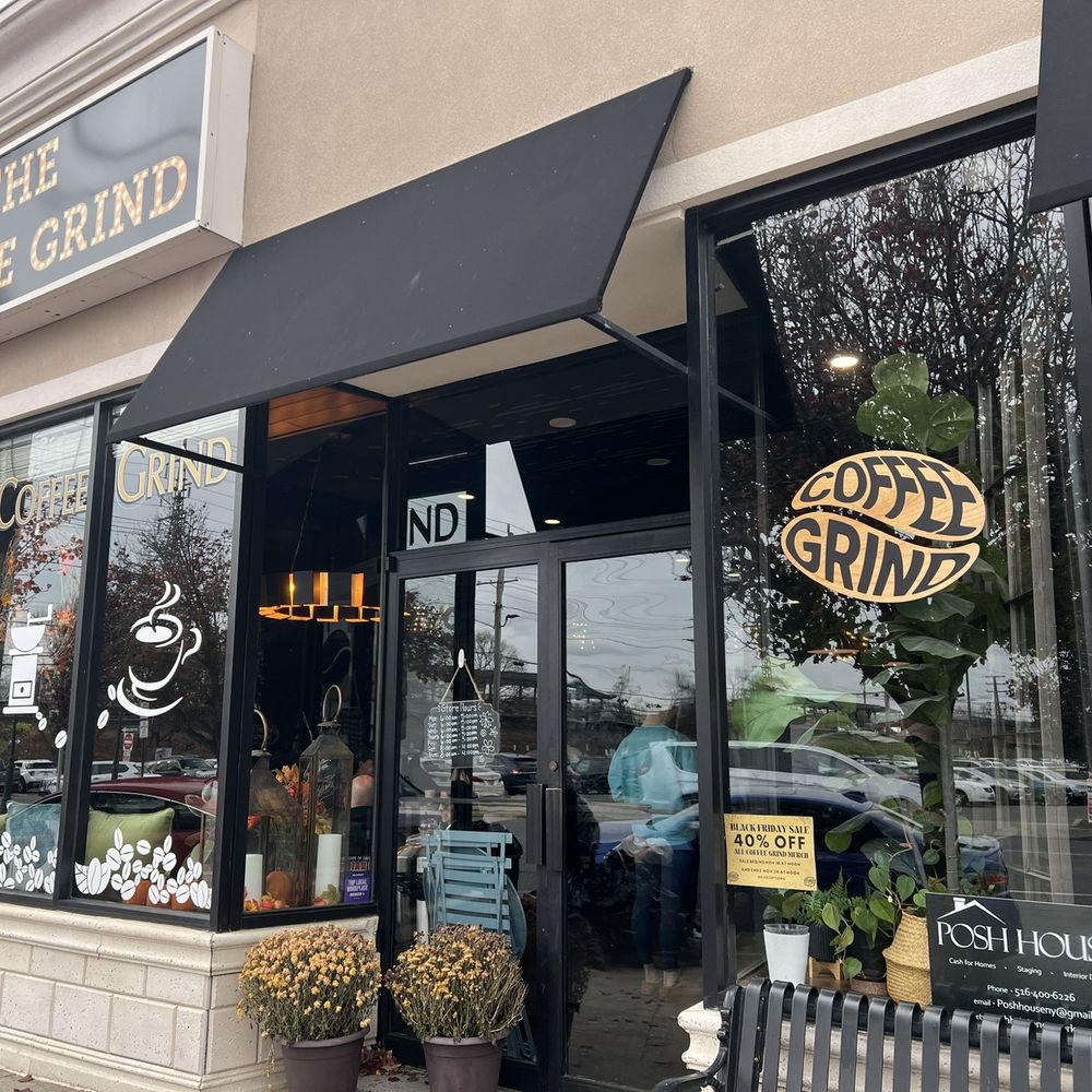 The Coffee Grind - Outside - Coffee & Tea Near Me - Massapequa, New York The Coffee Grind - Outside - Coffee & Tea Near Me - Massapequa, New York