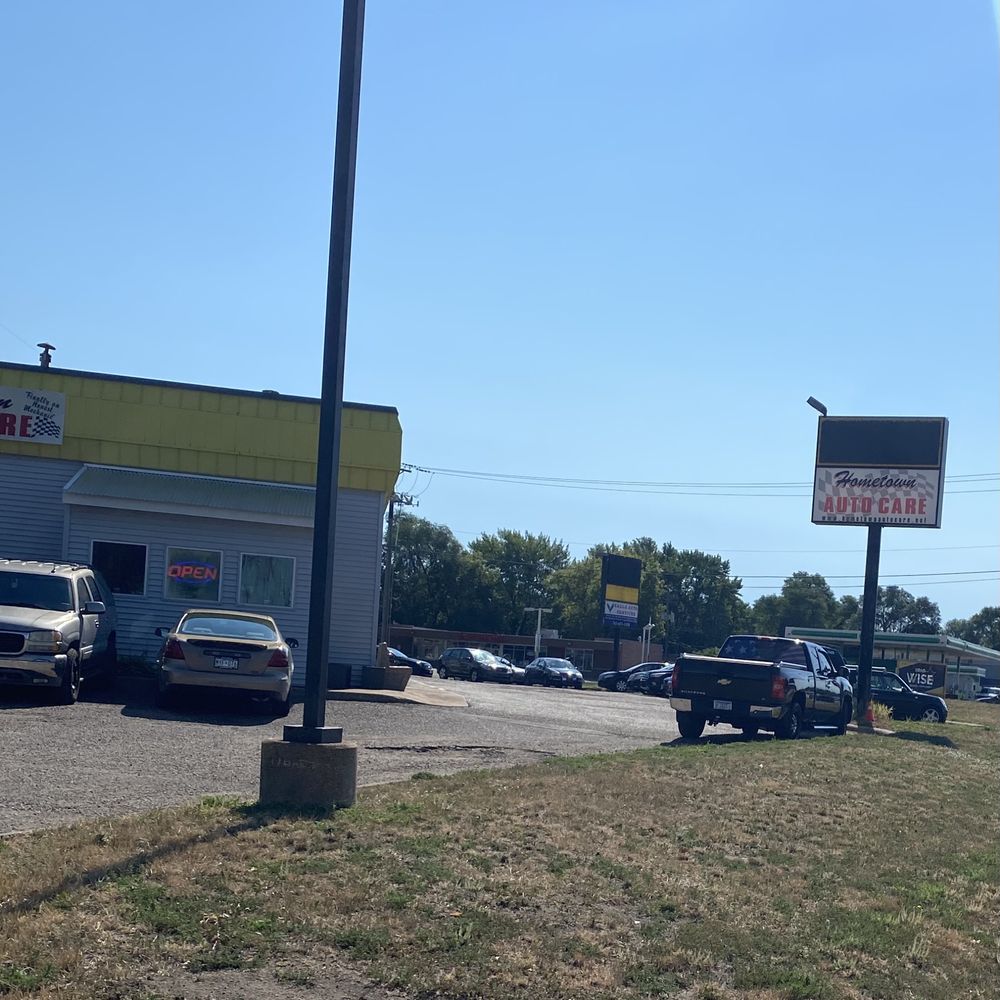 Hometown Auto Care - side lot - Auto Repair Near Me - Coon Rapids, Minnesota